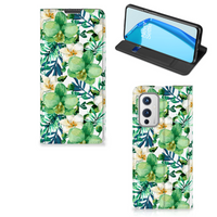 OnePlus 9 Smart Cover Orchidee Groen