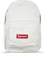 Supreme sac à dos en toile à logo - Blanc - thumbnail