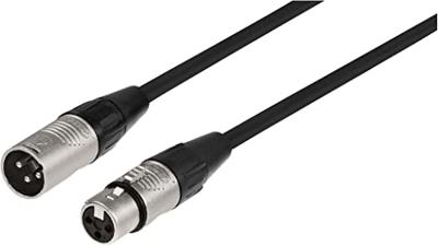 MONACOR MECR-50/SW XLR-kabel lijn- en microfoon-verlengkabel