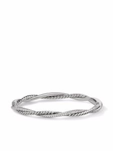 David Yurman bracelet Petite Infinity en argent sterling serti de diamants