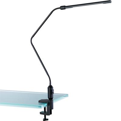 LED Klemlamp - Trion Vary - 3W - Warm Wit 3000K - Glans Zwart - Aluminium