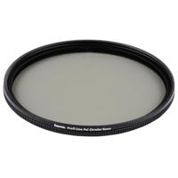 Hama Polarisatiefilter (ronde polarisator, bovenglas, schroefdraaddiameter 72 mm, framedikte 4,5 mm, voorschroefdraad, NMC16 (nano multi-coated 16 lagen)) zwart