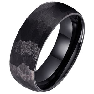 Tom Jaxon wolfraam Ring Facet Mat Zwart-21.5mm