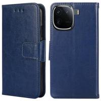 vivo iQOO 12 Pro Wallet Case met Magnetische Sluiting - Blauw