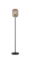 Fischer & Honsel Rotan vloerlamp Hummel 40376 - thumbnail