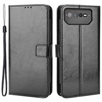 Asus ROG Phone 6/6 Pro Wallet Case met Magnetische Sluiting - Zwart - thumbnail