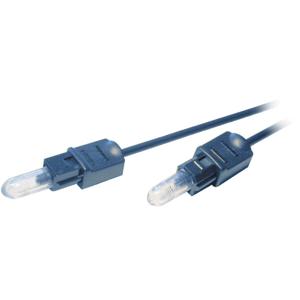 SpeaKa Professional Toslink Digitale audio Aansluitkabel [1x Toslink-stekker (ODT) - 1x Toslink-stekker (ODT)] 3.00 m Zwart