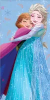 Frozen strandlaken Hug 70 x 140 cm - thumbnail