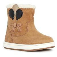 Geox Baby meisje B Trottola Girl enkellaars, Whisky Black, 20 EU