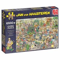 Jumbo puzzel 1000 stukjes Jan van Haasteren Het tuincentrum - thumbnail