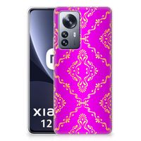 Siliconen Hoesje Xiaomi 12 Pro Barok Roze