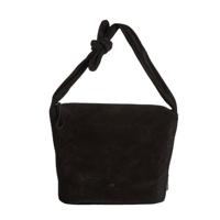 Fred de la Bretoniere suède schoudertas zwart