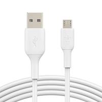 Belkin Micro-USB-kabel voor apparaten zoals draagbare luidsprekers, powerbanken en e-readers (1 m, wit)