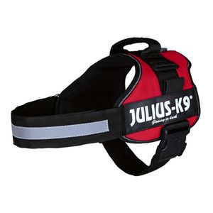 Julius-K9Â® Hondentuig Power, rood, Maat: M