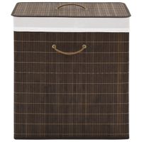 VidaXL 242726 wasmand Rechthoekig Bamboo Bruin