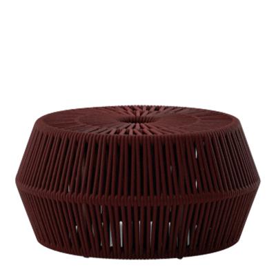 Kettal ZigZag Poef - Black Cacao