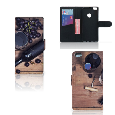 Huawei P8 Lite 2017 Book Cover Wijn