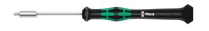 Wera 2069 Dopschroevendraaier Elektronica en fijnmechanica Sleutelbreedte: 4.8 mm Sleutelbreedte (inch): 3/16 inch Koplengte: 60 mm