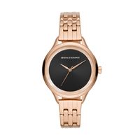 Horlogeband Armani Exchange AX5606 Staal Rosé 16mm - thumbnail