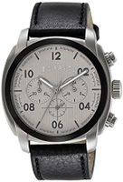 Horlogeband Esprit ES107551001 Leder Zwart 24mm - thumbnail