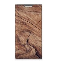 Samsung Galaxy S22 Ultra Book Wallet Case Tree Trunk - thumbnail