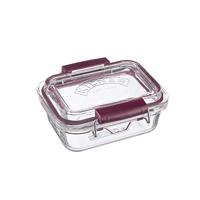 Kilner Gemaakt van borosilicaatglas met lekvrij clipsluitsysteem, BPA-vrij, oven- en magnetronbestendig, 350 ml, afmetingen: 14,5 x 12,5 x 7 cm, glas