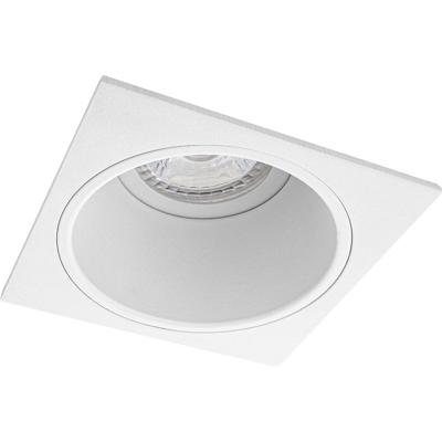 Spot Armatuur GU10 - Pragmi Minko Pro - GU10 Inbouwspot - Vierkant - Wit - Aluminium - Verdiept - 90mm Spot Armatuur GU10 - Pragmi Minko Pro - GU10 Inbouwspot - Vierkant - Wit - Aluminium - Verdiept - 90mm