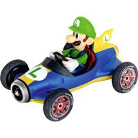 Carrera RC 370181067 Mario Kart Mach 8, Luigi 1:18 RC modelauto voor beginners Elektro Straatmodel - thumbnail