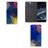 Nokia 5.1 (2018) Stand Case Polygon Dark