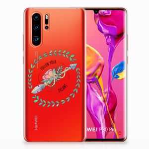 Huawei P30 Pro Telefoonhoesje met Naam Boho Dreams