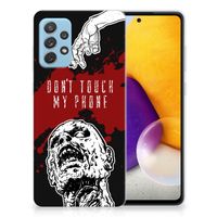 Samsung Galaxy A72 Silicone-hoesje Zombie Blood