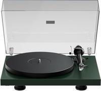 Pro-Ject Debuut EVO 2, volgende generatie audiofiele draaitafel met koolstofvezel toonarm, elektronische snelheidsselectie en voorgemonteerde pick it MM EVO cartridge, gemaakt in Europa (dennengroen