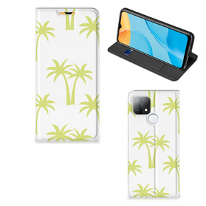 OPPO A15 Smart Cover Palmtrees