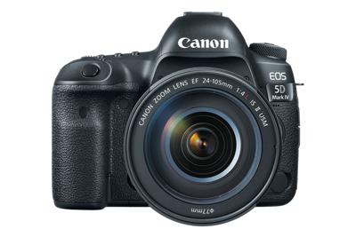 Canon EOS 5D Mark IV + 24-105mm f/4L IS II USM SLR camerakit 30,4 MP CMOS 6720 x 4480 Pixels Zwart