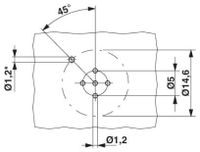 Phoenix Contact 1441914 Sensor/actuator inbouwconnector M12 Aantal polen (sensoren): 5 Bus, inbouw 20 stuk(s) - thumbnail