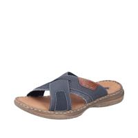Rieker 21491 slippers voor heren, blauw, 41 EU