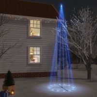 Kegelkerstboom 1134 LED's blauw 230x800 cm - thumbnail