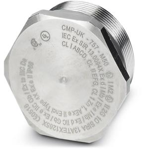 Phoenix Contact 1411111 A-EXSH-M40-68L-N-S Blindstop M40 Messing (vernikkeld) 5 stuk(s)