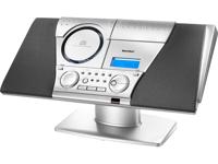 Karcher MC 6550(N) Stereoset AUX, CD, Cassette, FM Wandmontage Zilver