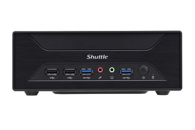 Shuttle XPC slim Barebone XH510G - S1200, Intel H510, 1xDP, 1xHDMI, 1x PCI-E 16X, 1x LAN, 1x 2.5", 2x M.2, 24/7 permanent gebruik