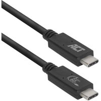 USB 3.2 Gen1 aansluitkabel C male - C male 2 meter USB-IF gecertificeerd Kabel - thumbnail