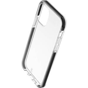 Cellularline Backcover Apple iPhone 12, iPhone 12 Pro Zwart, Transparant