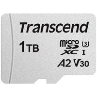 Transcend TS1TUSD300S-A microSD-kaart Retail 1 TB UHS-I, Class 10, v30 Video Speed Class, A1 Application Performance Class, A2 Application Performance Class - thumbnail