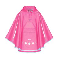 Playshoes regenponcho met tas fuchsia Maat - thumbnail