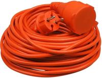 Extend Tuinverlengkabel, 20 Meter, Oranje, 2x1,5mm², Met Klep, Zonder Randaarde