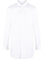 Jil Sander chemise en coton à manches longues - Blanc