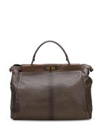 Fendi Pre-Owned grand sac à main Peekaboo Iconic - Marron - thumbnail