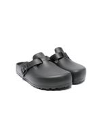 Birkenstock chaussons Boston en cuir artificiel - Noir