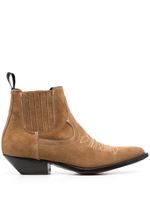 Sonora bottines Hidalgo 45 mm en daim - Marron