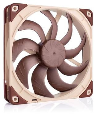 Noctua NF-A14x25 G2 LS-PWM, Hoogwaardige Stille 140mm PC Ventilator, 4-Pins (Bruin)